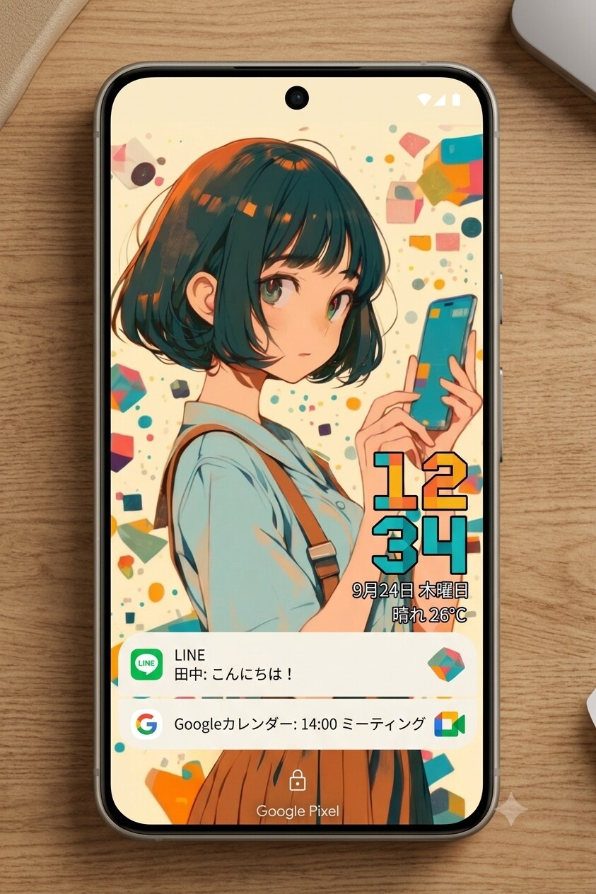 ロック画面