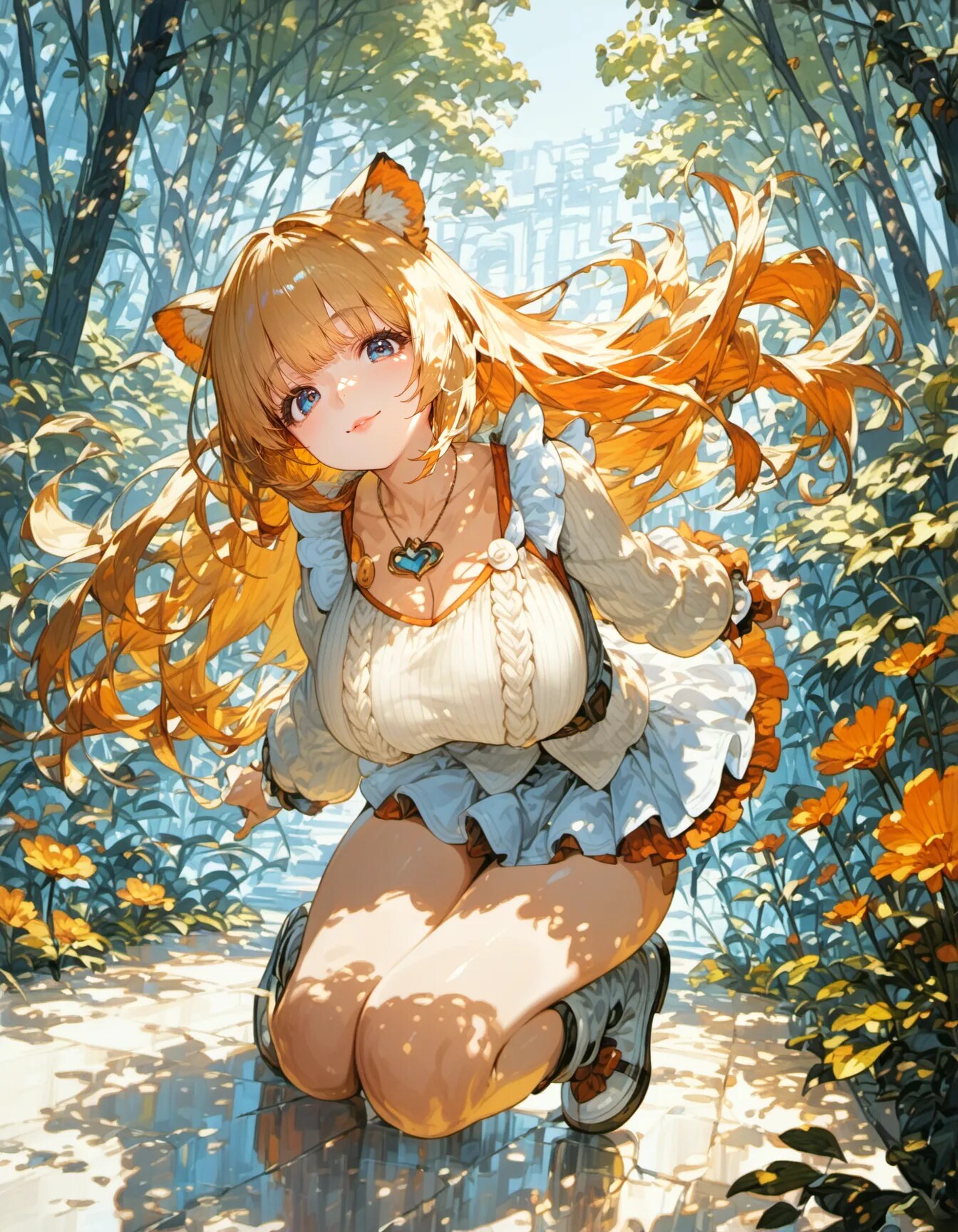 Golden Haired Forest Guardian | の人気AIイラスト・グラビア
