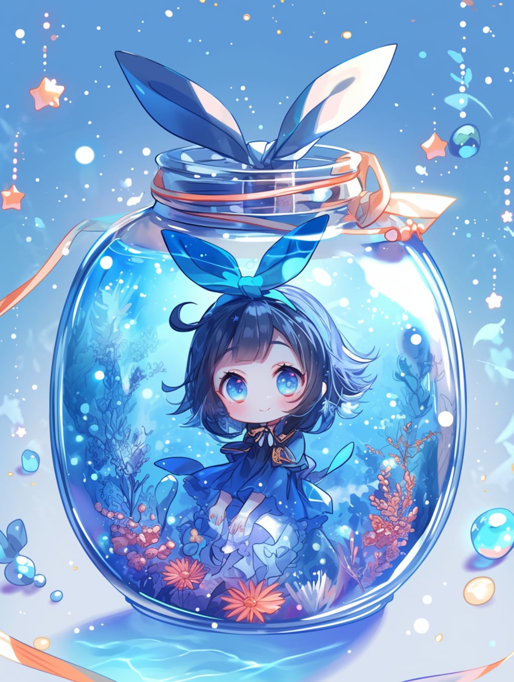 「瓶詰の少女」蒼71