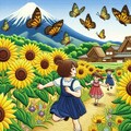 絵本「太陽の花」国内版 3枚目