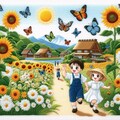 絵本「太陽の花」国内版 5枚目