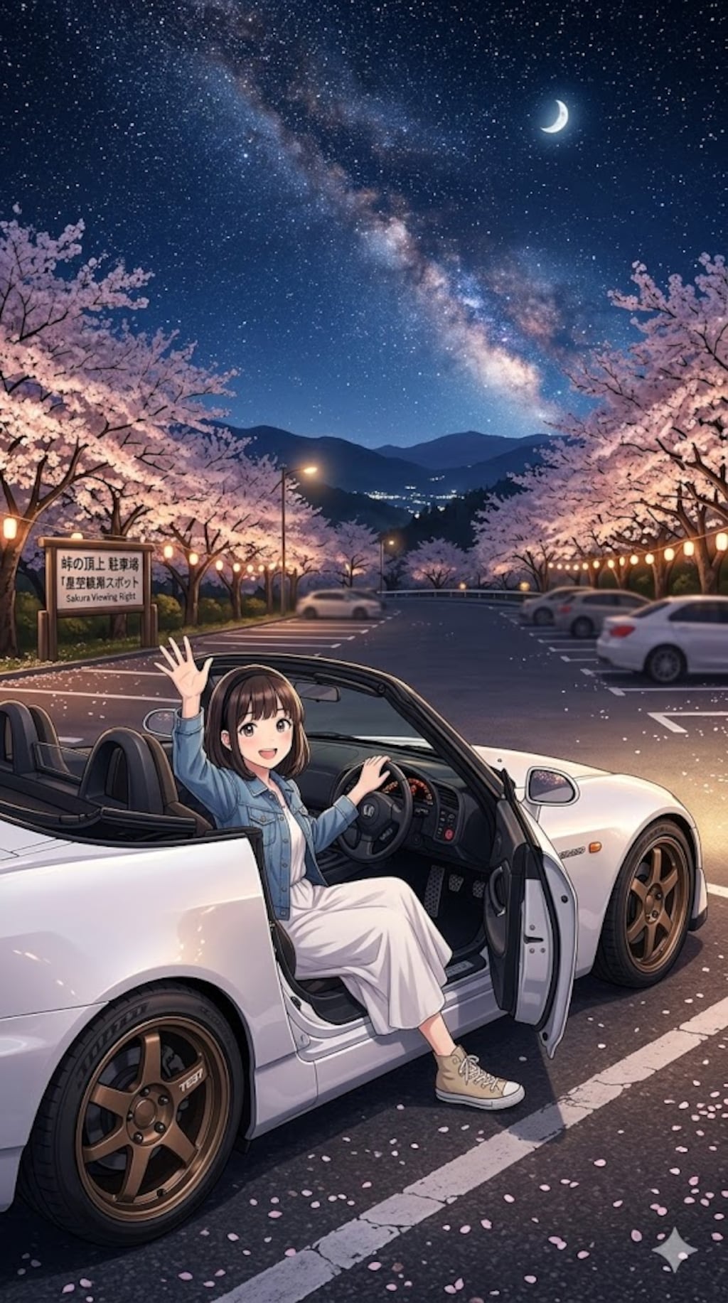 S2000とアオちゃん💗天の川銀河