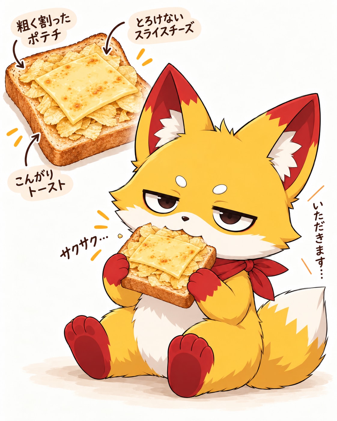 トーストの食べ方 | の人気AIイラスト・グラビア