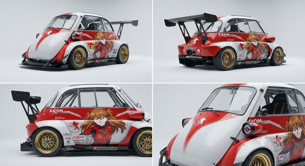 新世紀エヴァンゲリオン痛車イセッタ