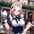 ウサギのメイドさん 5枚目