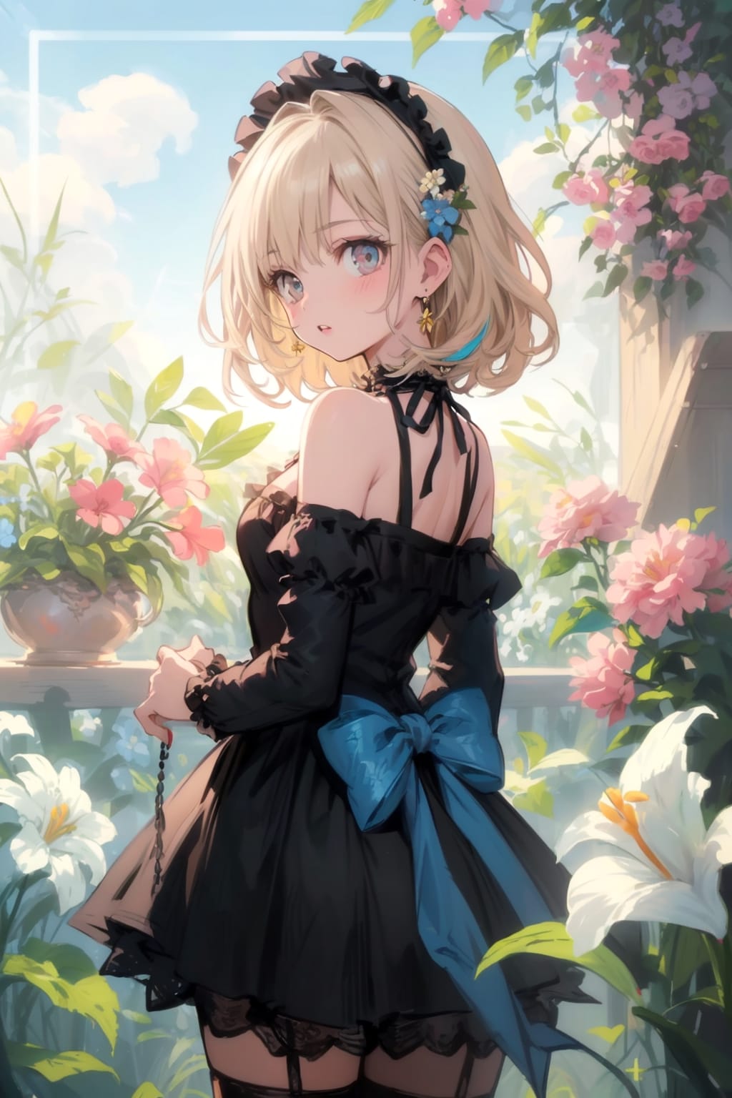 金髪少女 | の人気AIイラスト・グラビア