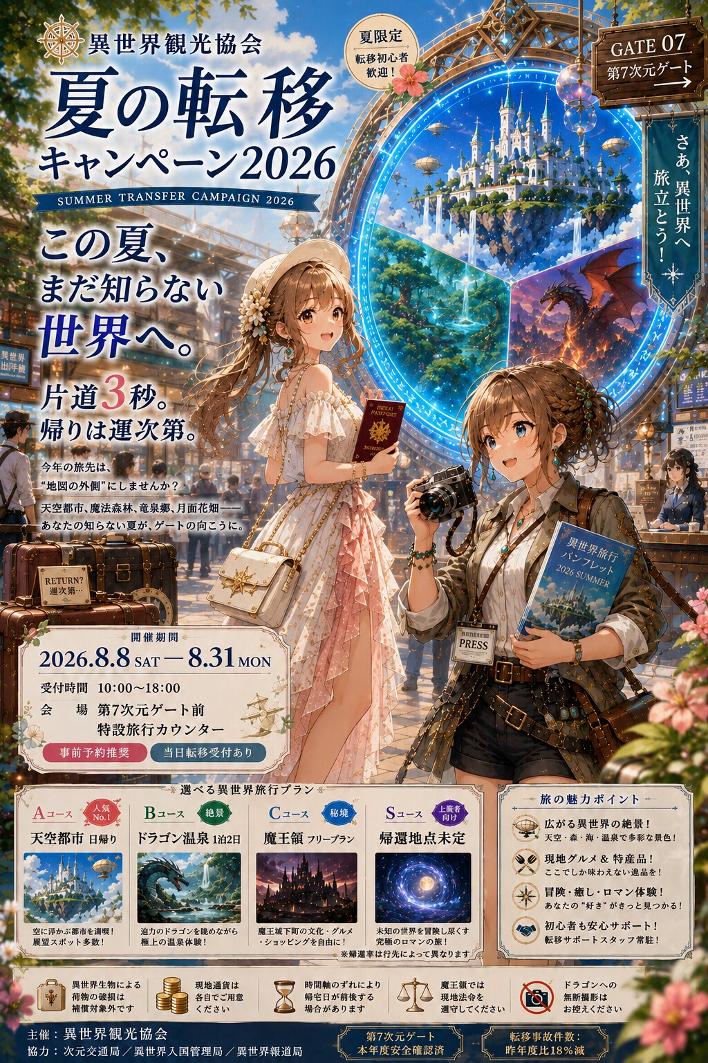 夏の転移キャンペーン | の人気AIイラスト・グラビア