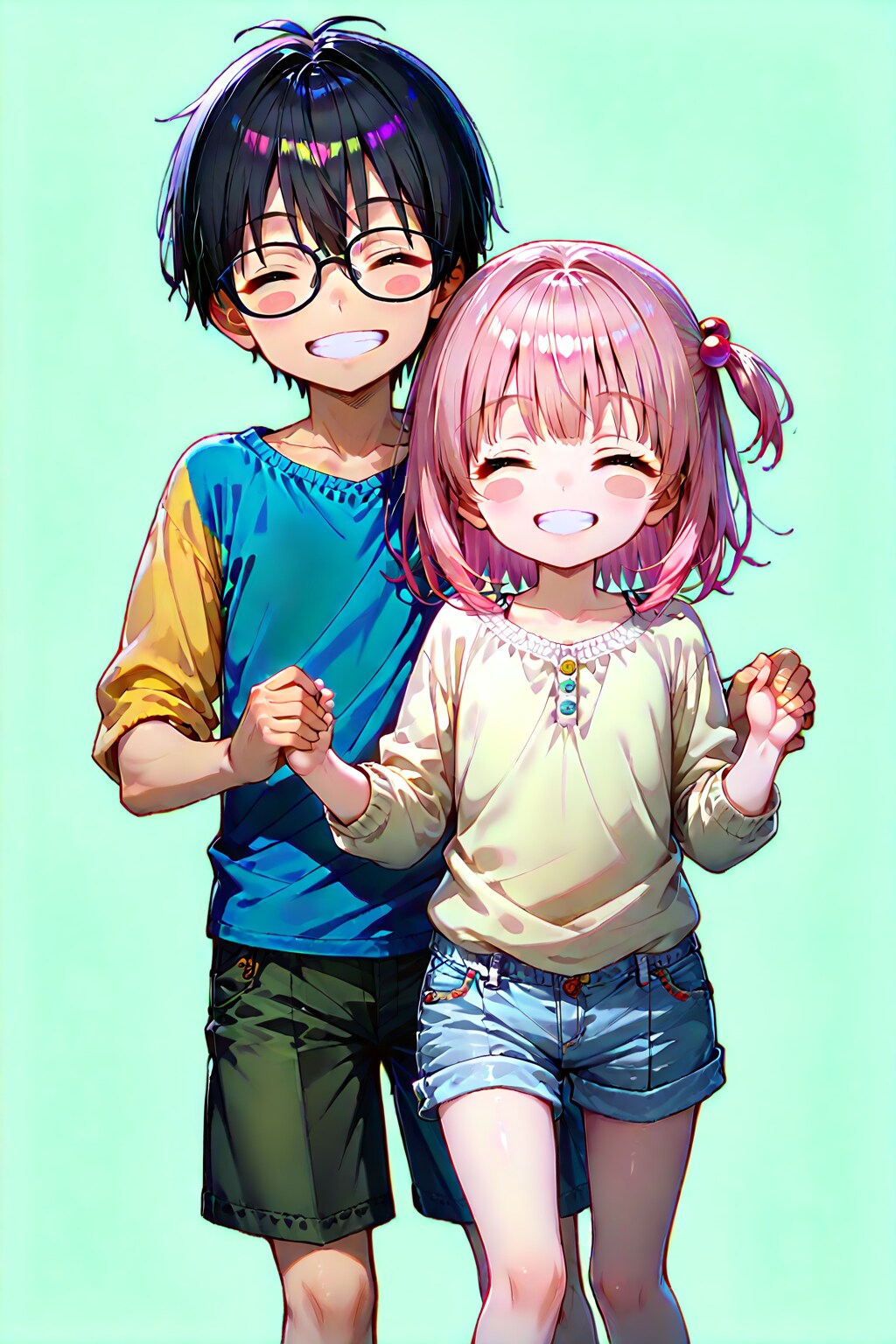 仲良し | の人気AIイラスト・グラビア