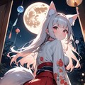 月夜と風鈴 3枚目