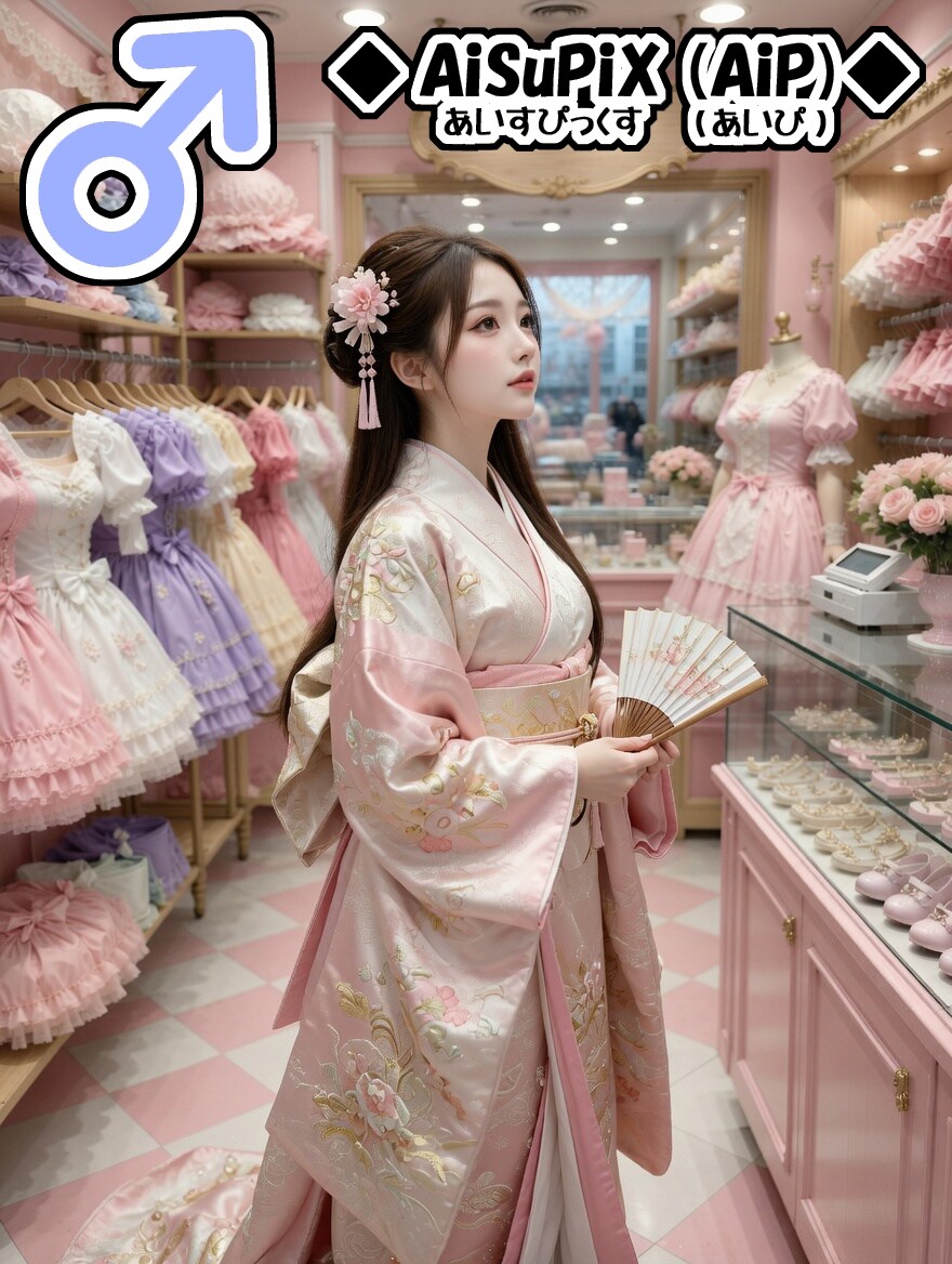 💙ロリィタ着物の亜衣川すすっこ💙