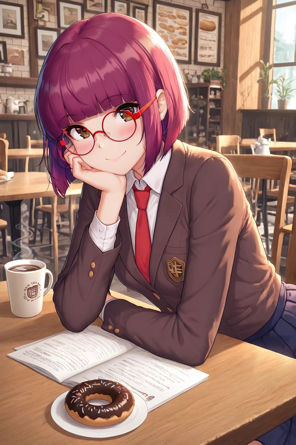 メがネクタイコーヒー | の人気AIイラスト・グラビア