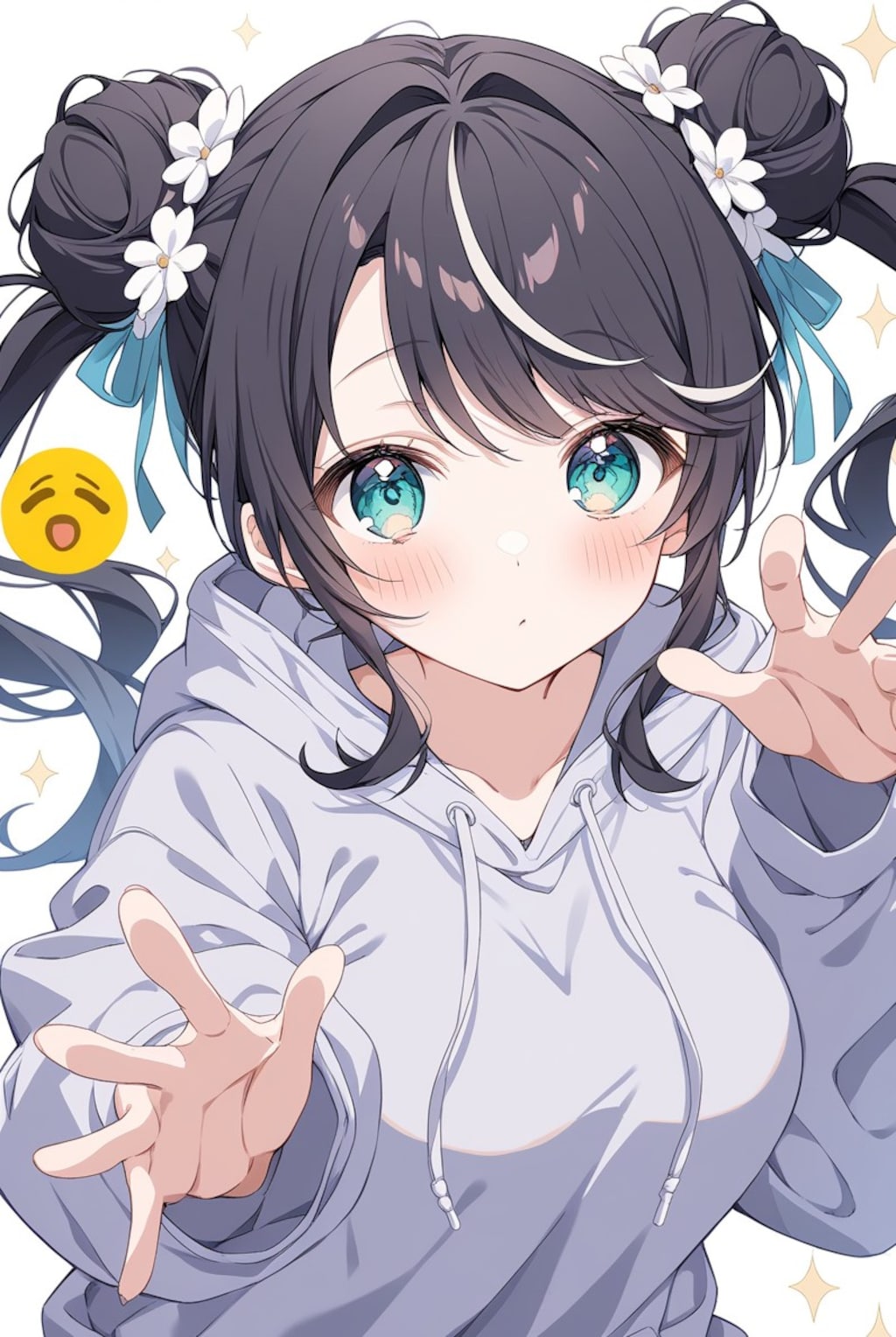 うちの子たちと絵文字チャレンジ！😯🥺😭