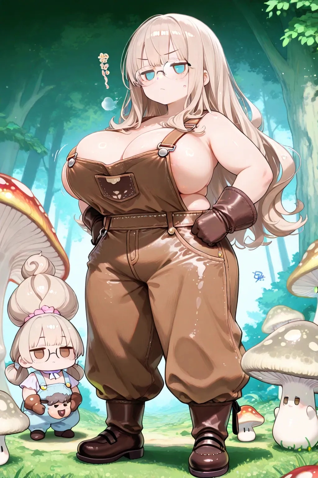 でかいドワーフ風の女の子