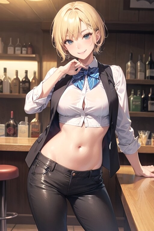 バーでバレンタイン