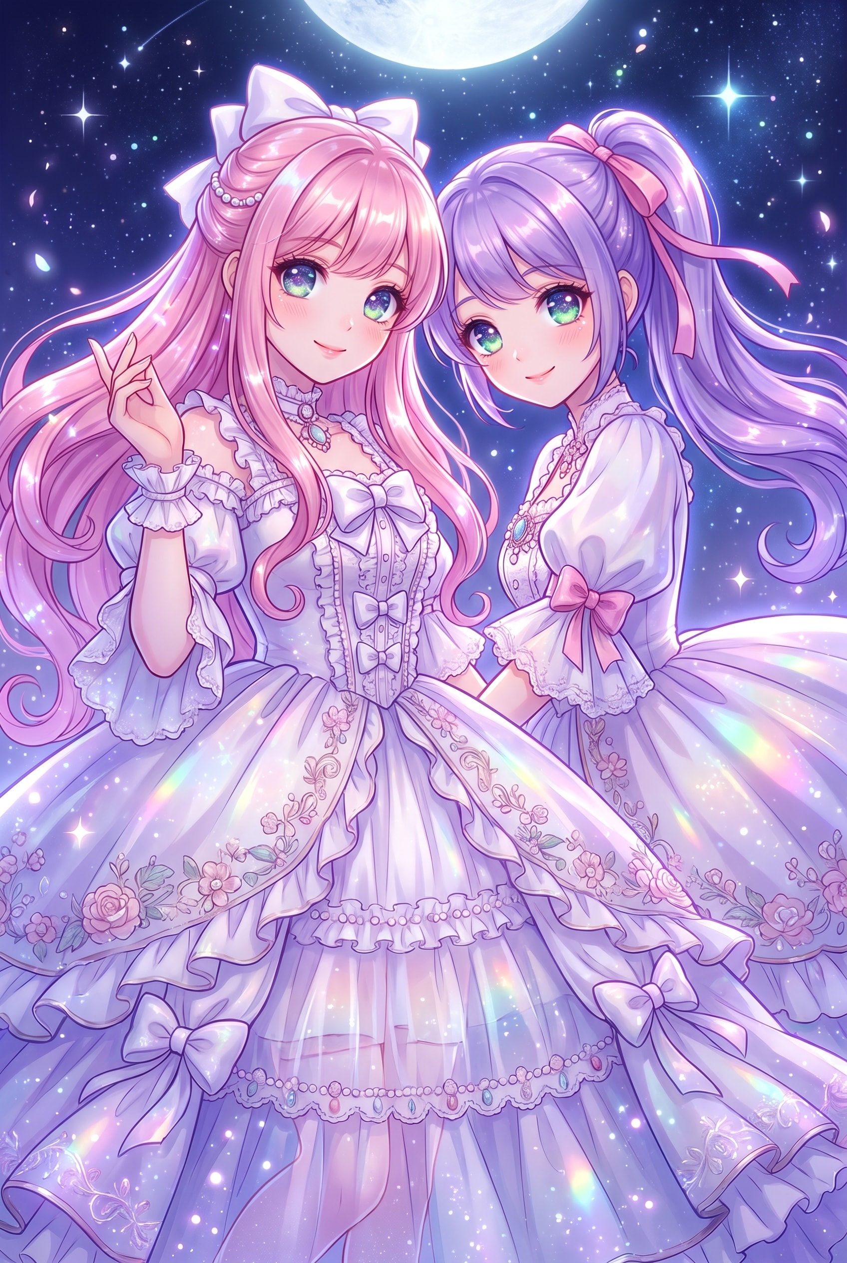 星華双姫の夢宴 | の人気AIイラスト・グラビア