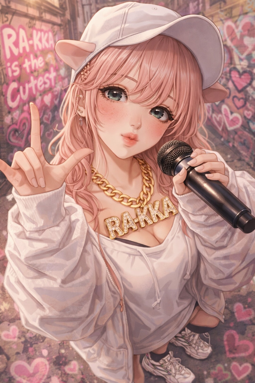 落果ちゃんは、重たいベース音もアクセサリーなのですッ