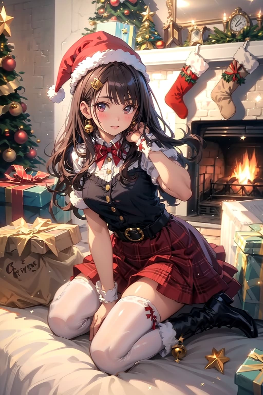 クリスマスな服装で | の人気AIイラスト・グラビア