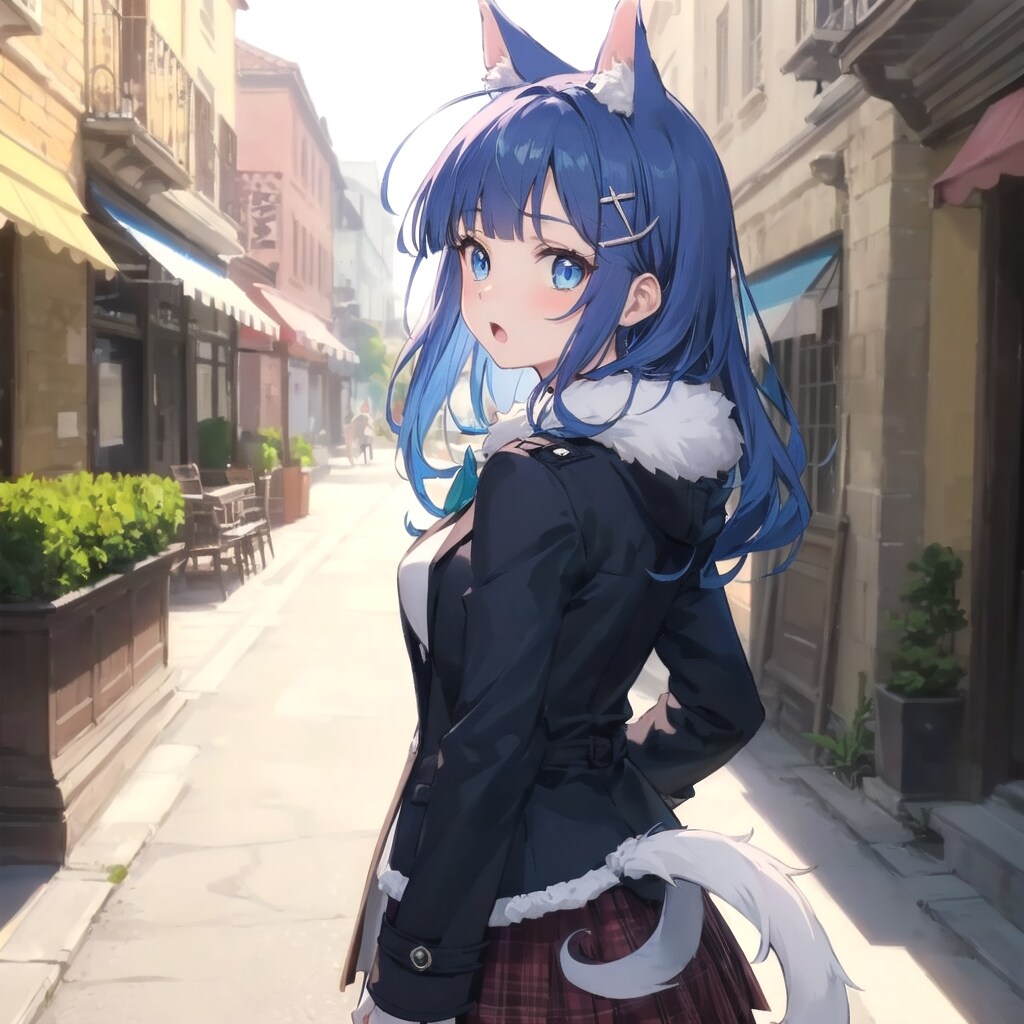 妖精のようなしっぽ