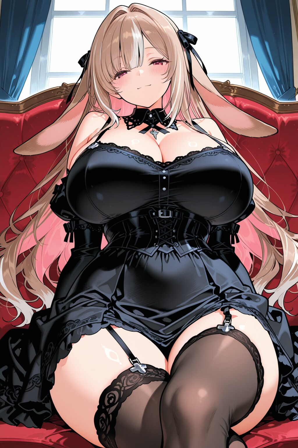 ゴシックなロップイヤーさん