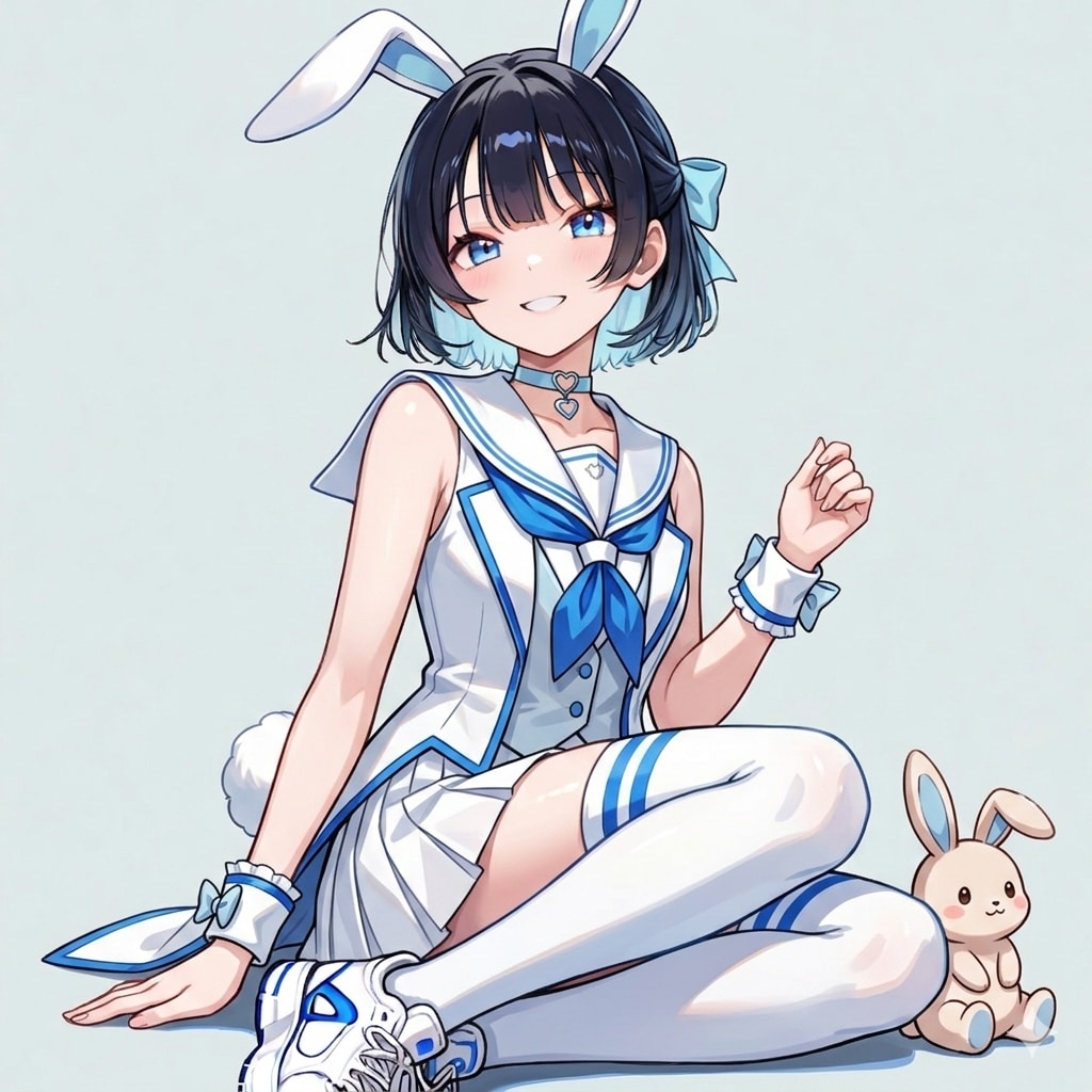 <本田ちゃん>エロくないバニーガール | の人気AIイラスト・グラビア