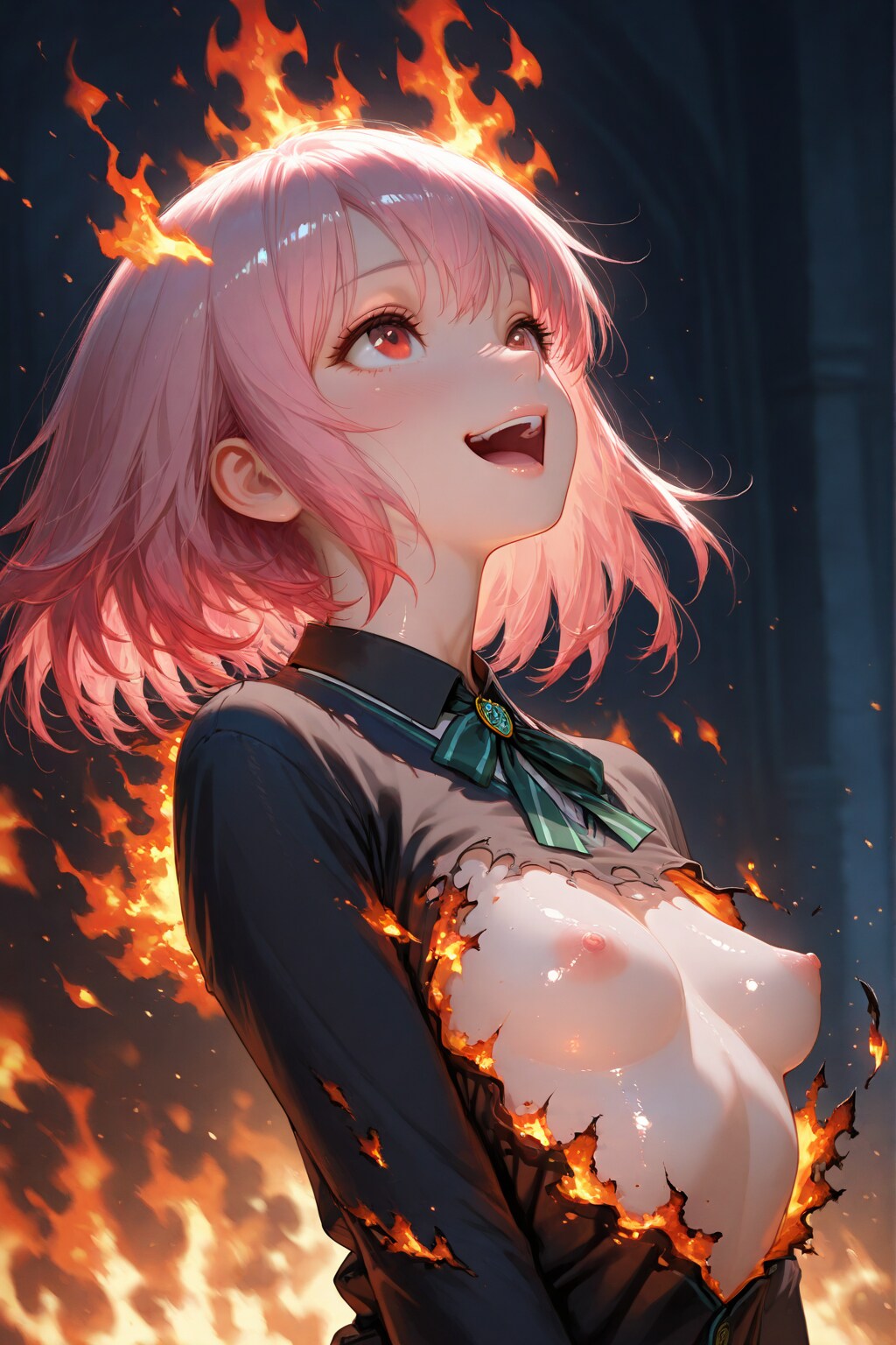 ほのおっぱい❣️