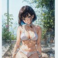 white bikini ② 7枚目