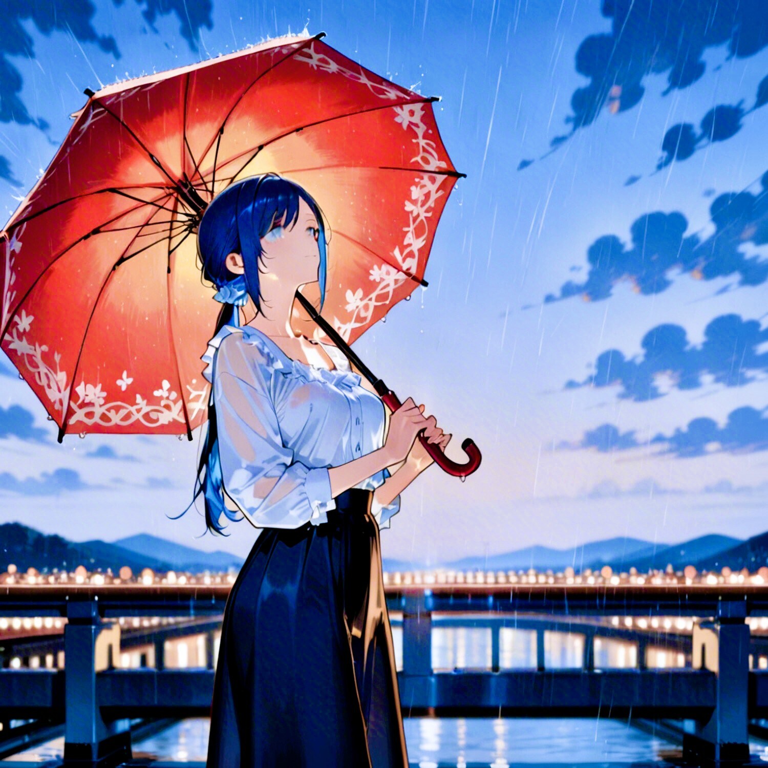 雨の夜の七瀬　24 | の人気AIイラスト・グラビア