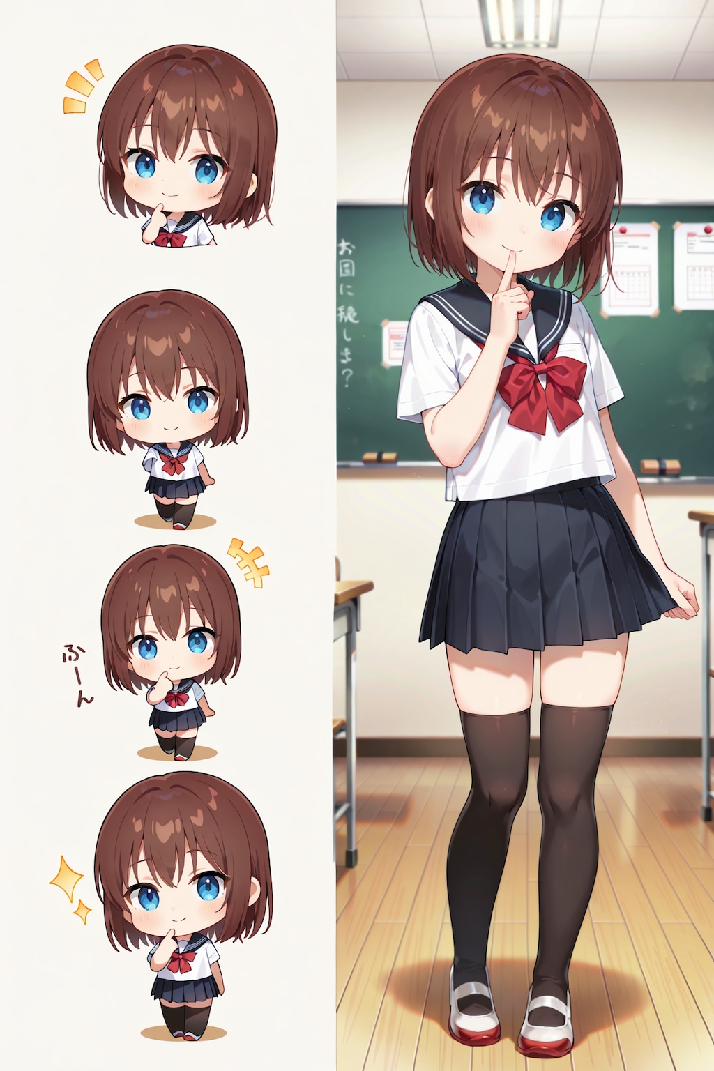 制服ちびキャラデイズ Z311