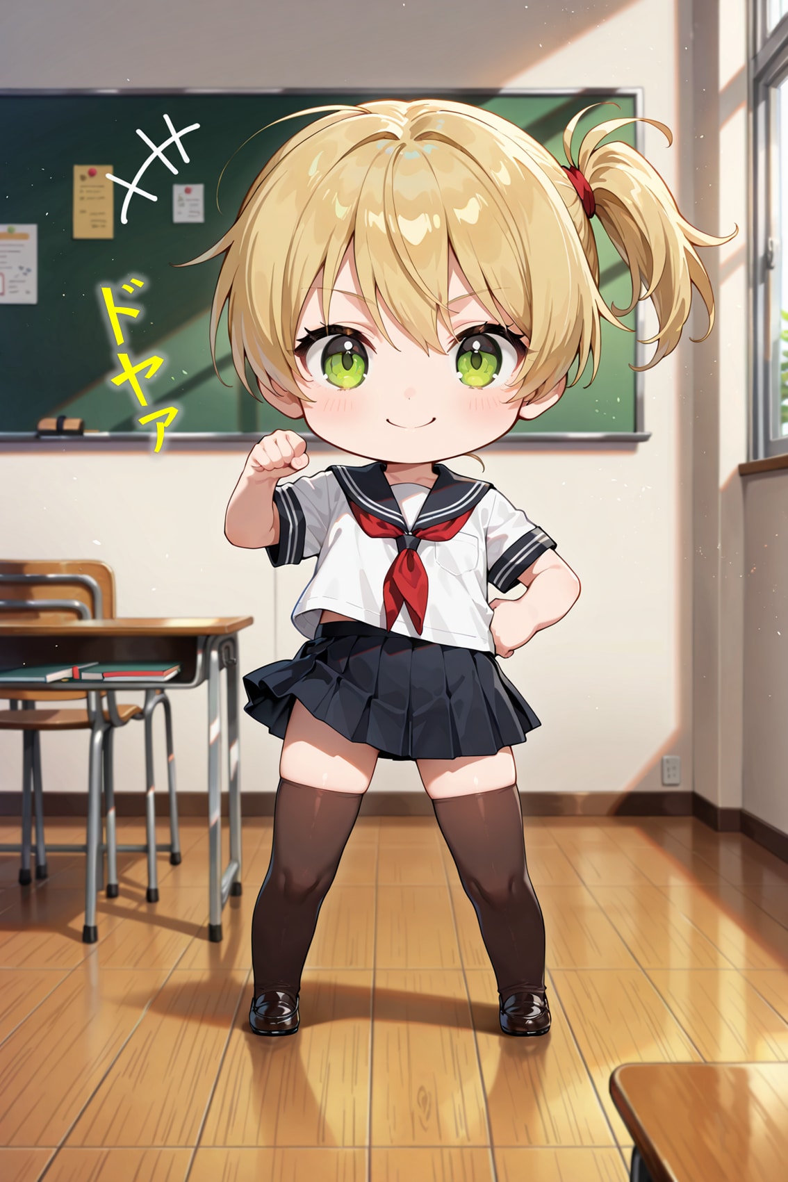 制服ちびキャラデイズ Z311 | の人気AIイラスト・グラビア