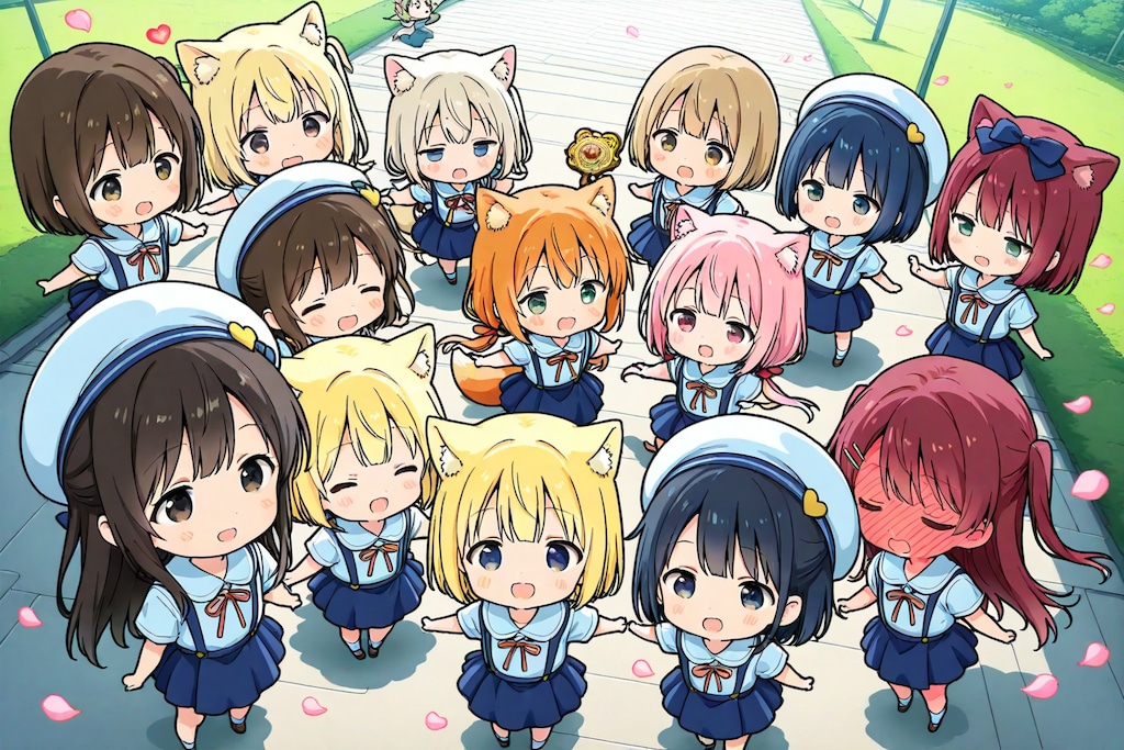 他、投稿者様の風鈴を見に行く、ちびちゃん。