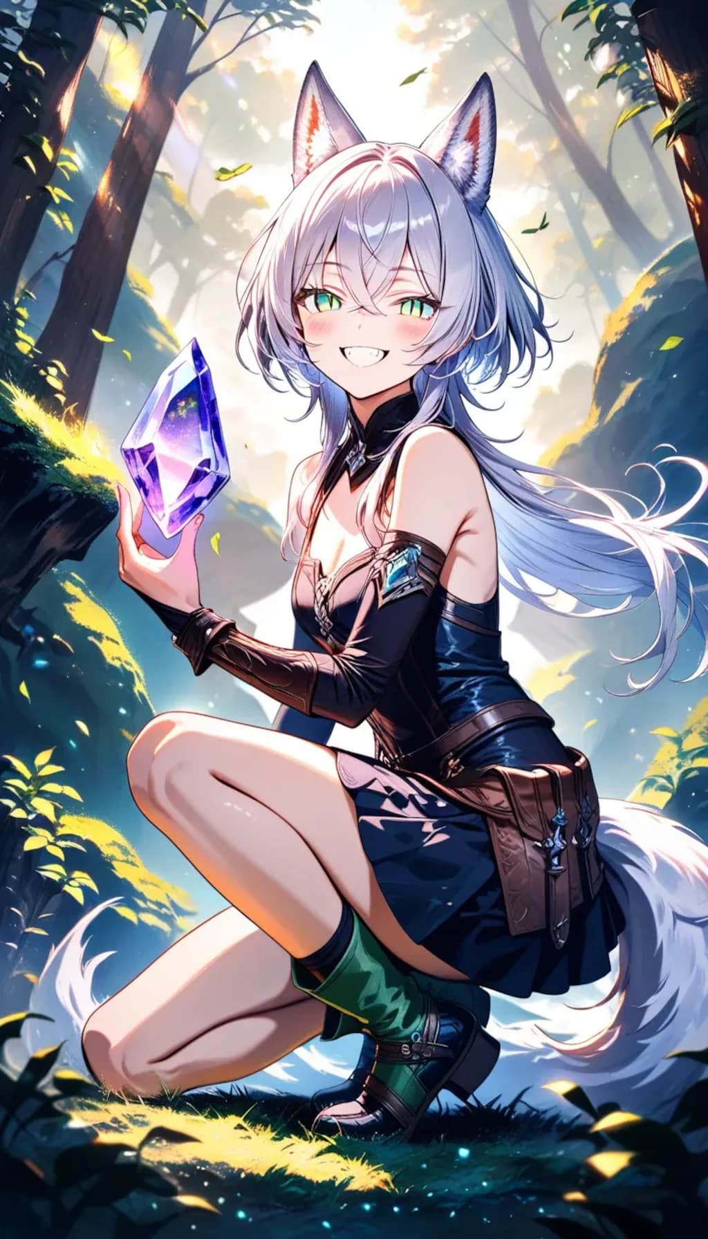 異世界DAYS.13『いたぞ、トロールじゃ！　お主の力にも期待しているからな？』＆『おお、見事な魔石じゃ。礼を言うぞ、聖騎士よ』