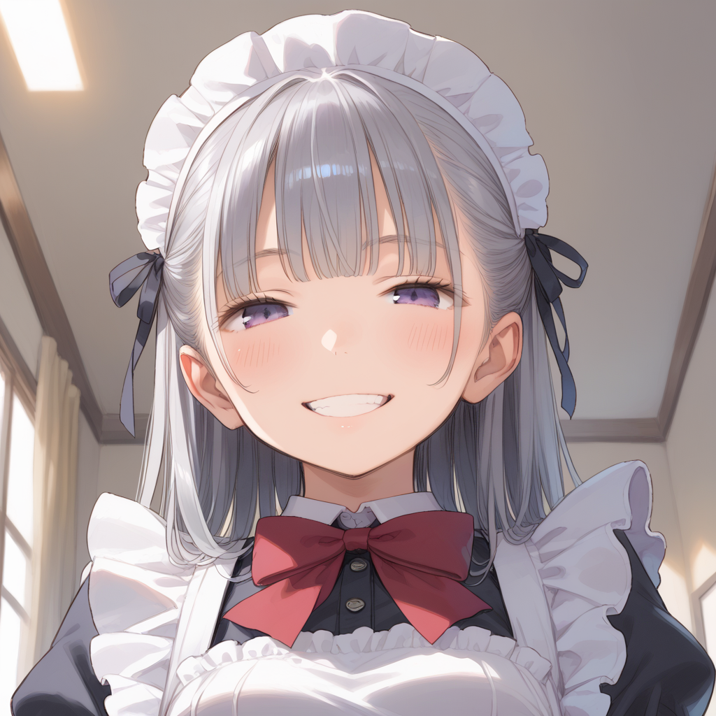 ドヤ顔メイドさん | の人気AIイラスト・グラビア