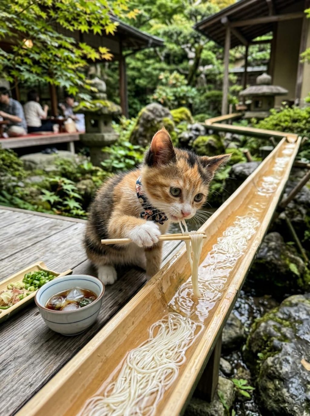 にゃがしそうめん《夏の涼》