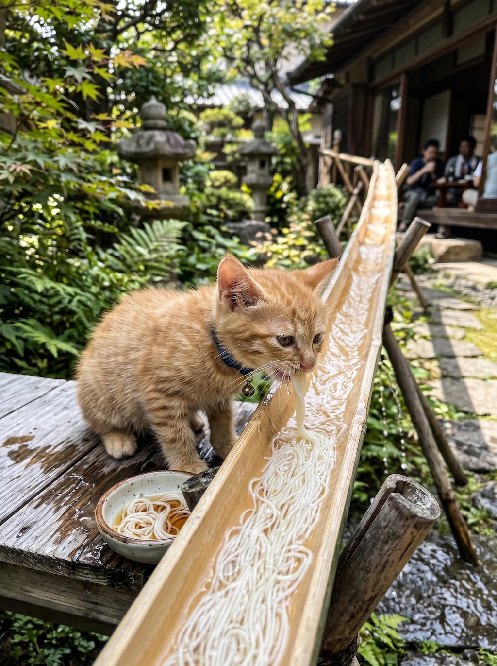 にゃがしそうめん《夏の涼》