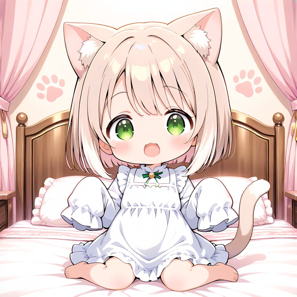 ブカブカですにゃ