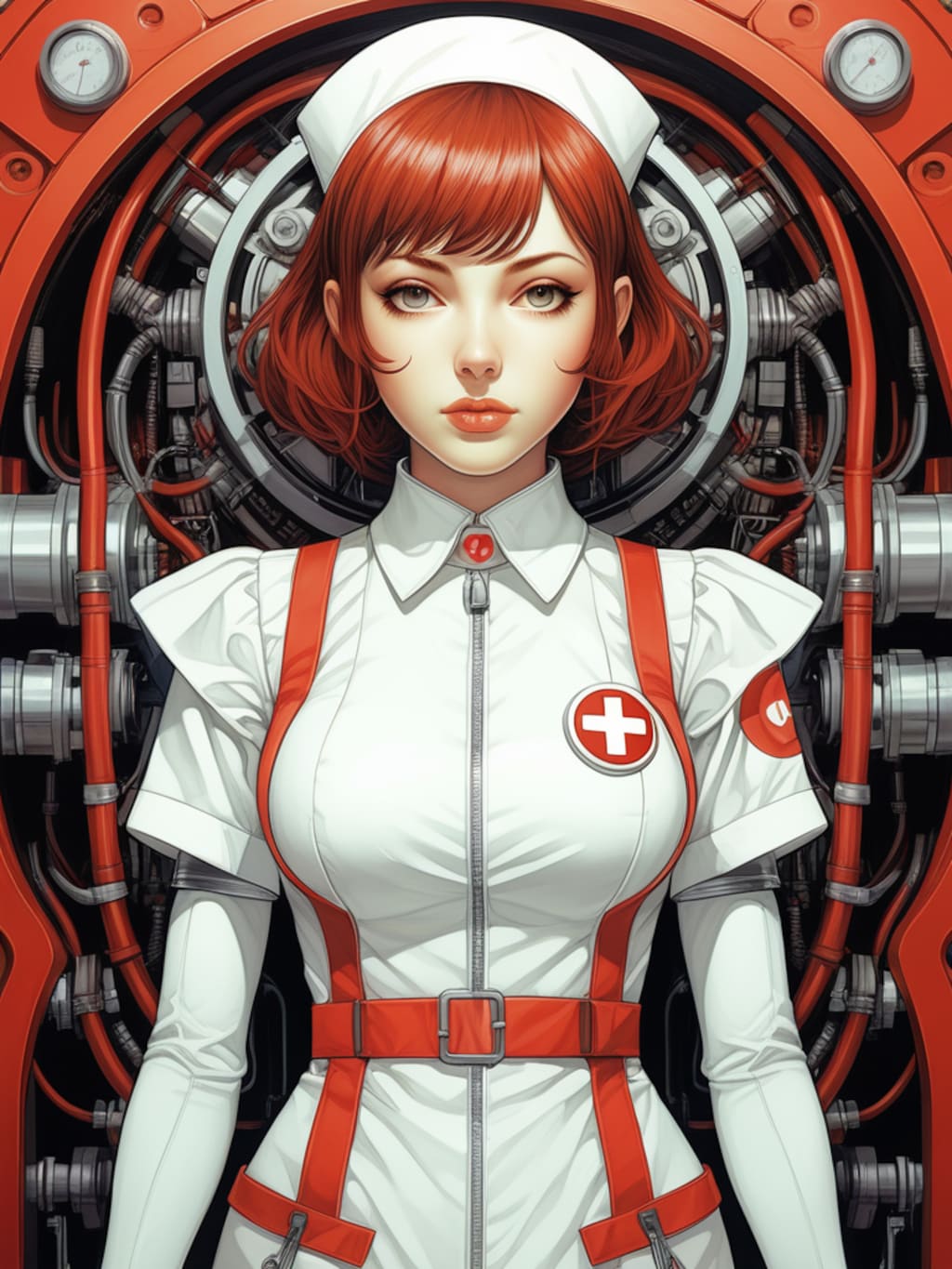 medical mecha girl