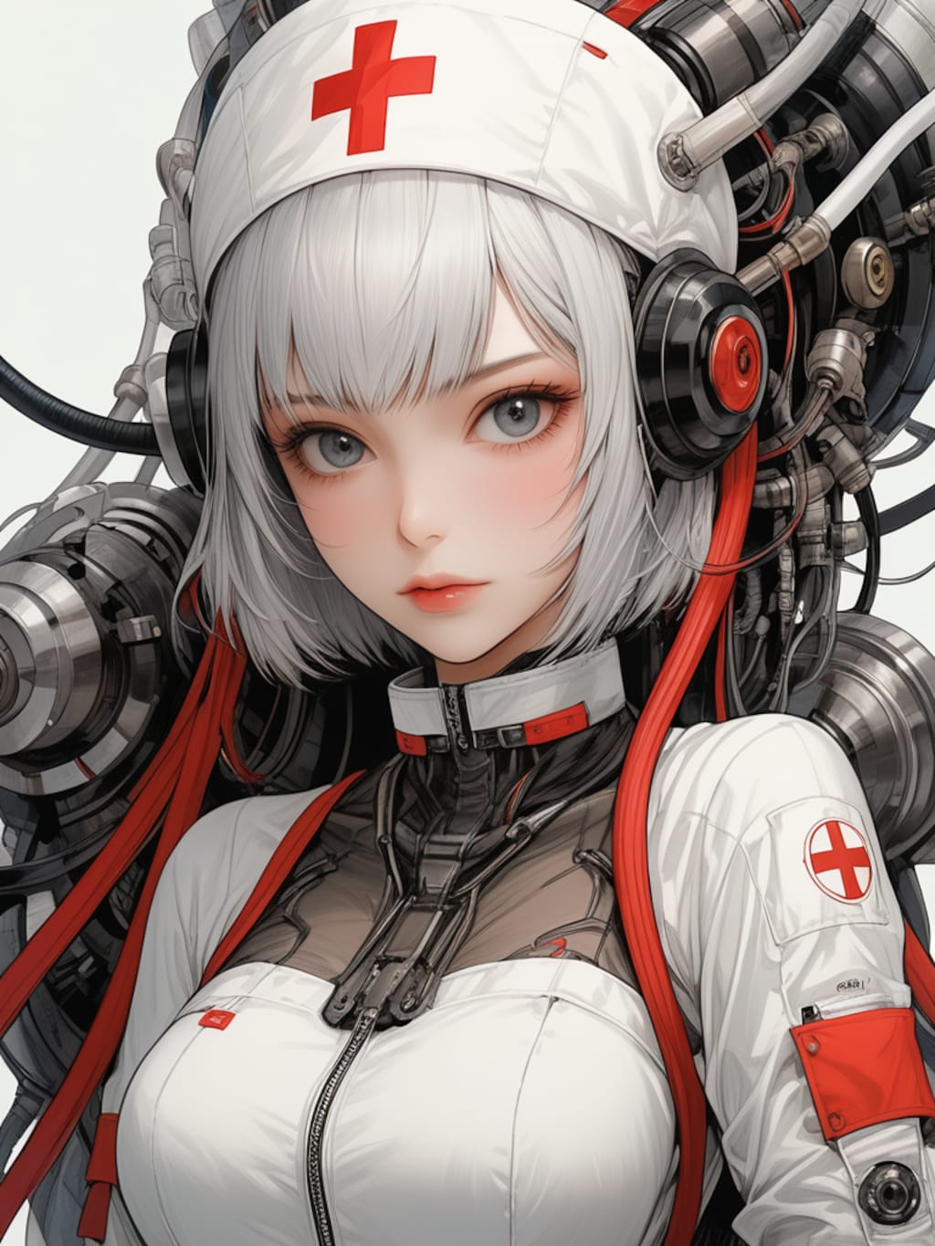 medical mecha girl