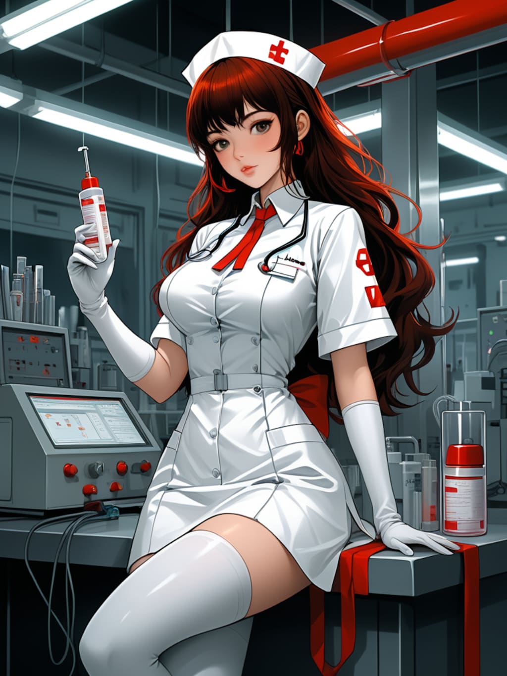 medical mecha girl
