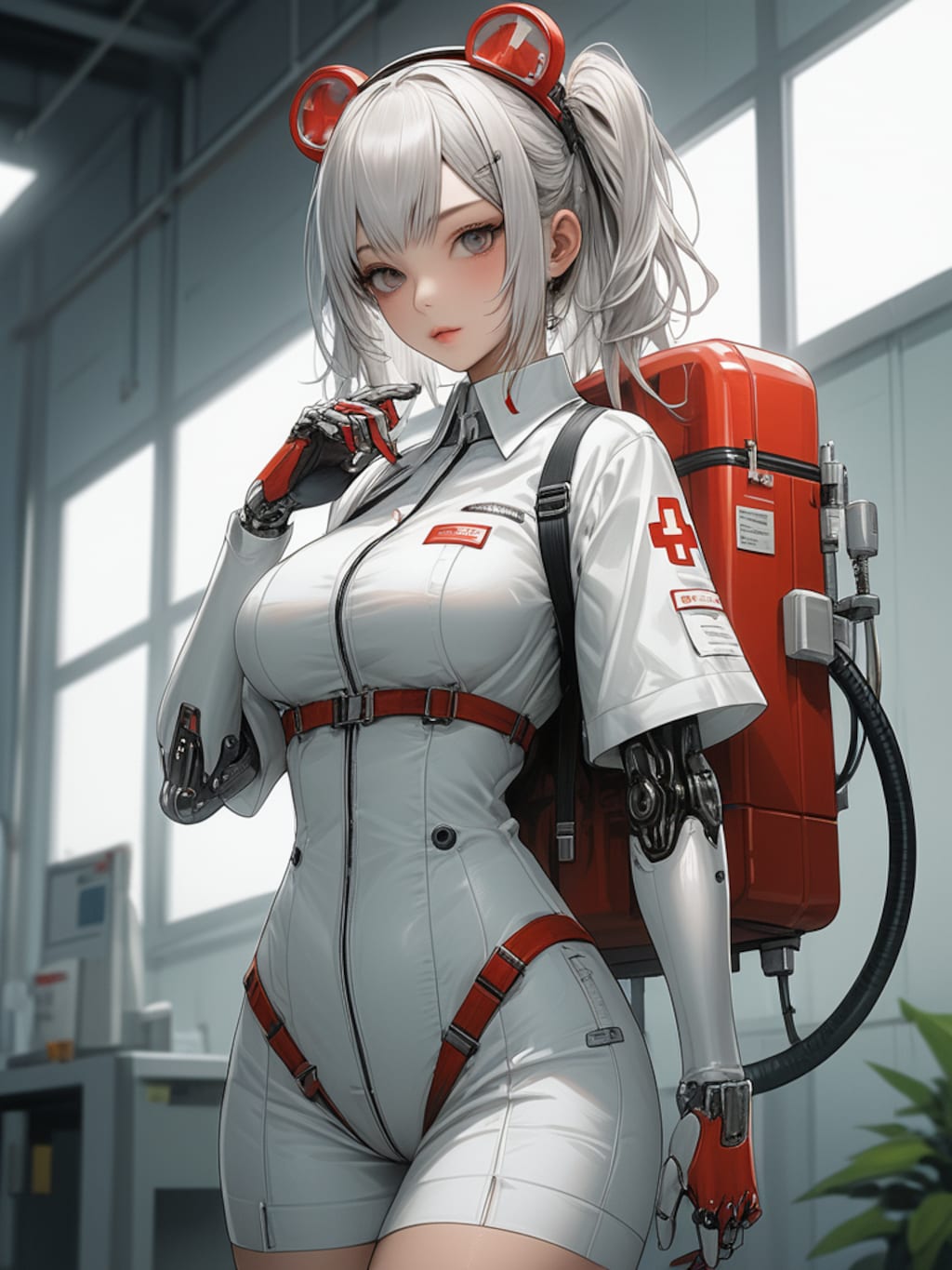 medical mecha girl