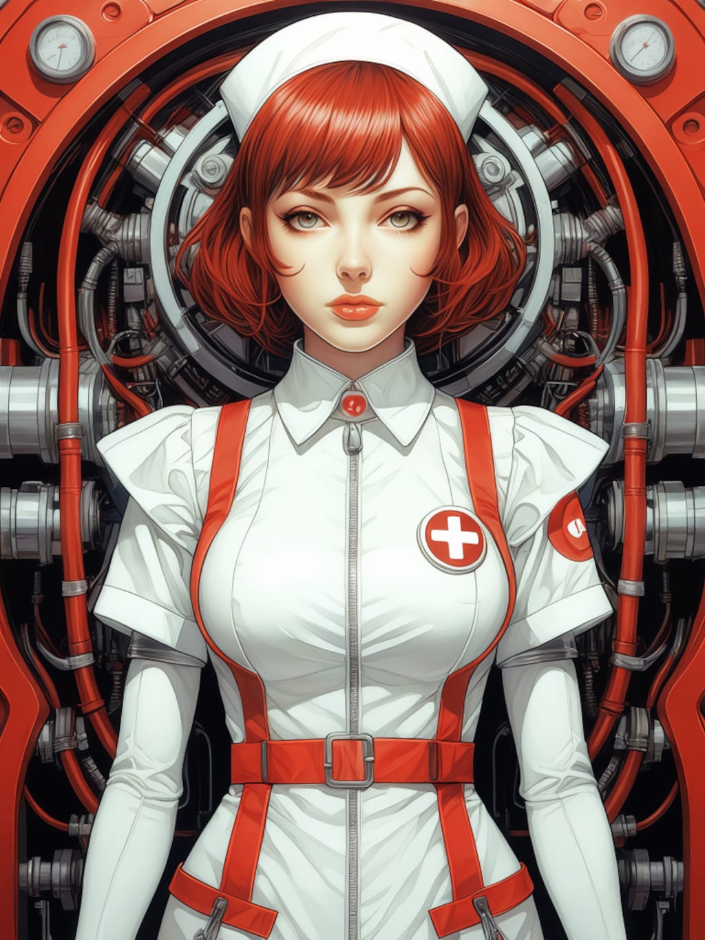 medical mecha girl