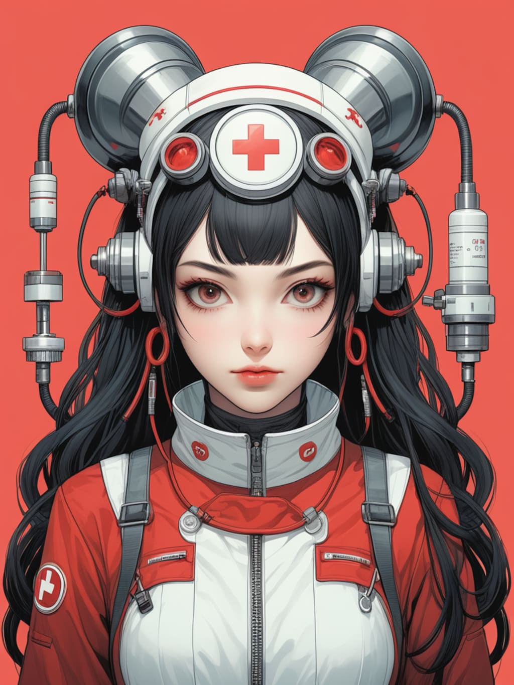 medical mecha girl