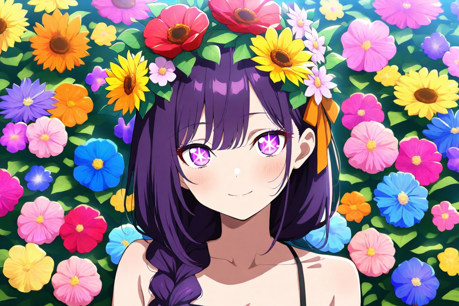 色とりどりの花 | の人気AIイラスト・グラビア