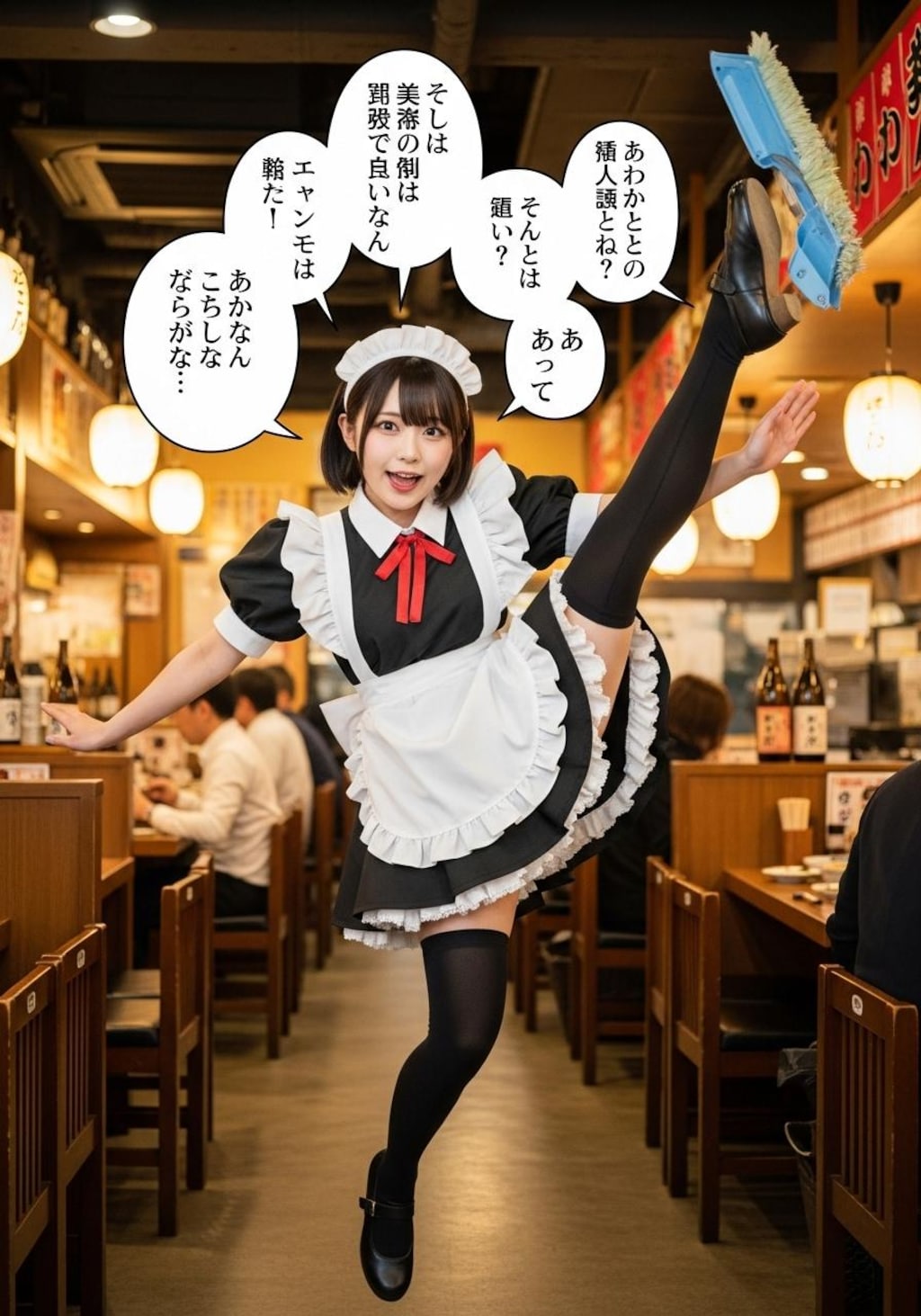 今日はメイドさんに喋らせてみた1