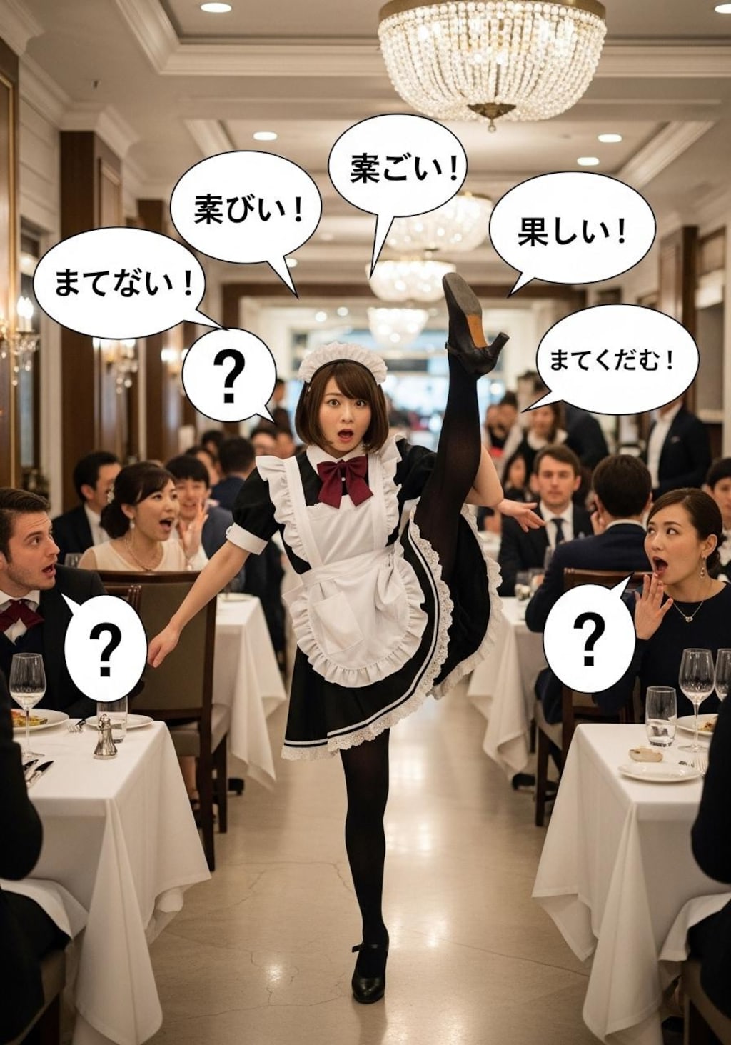 今日はメイドさんに喋らせてみた1