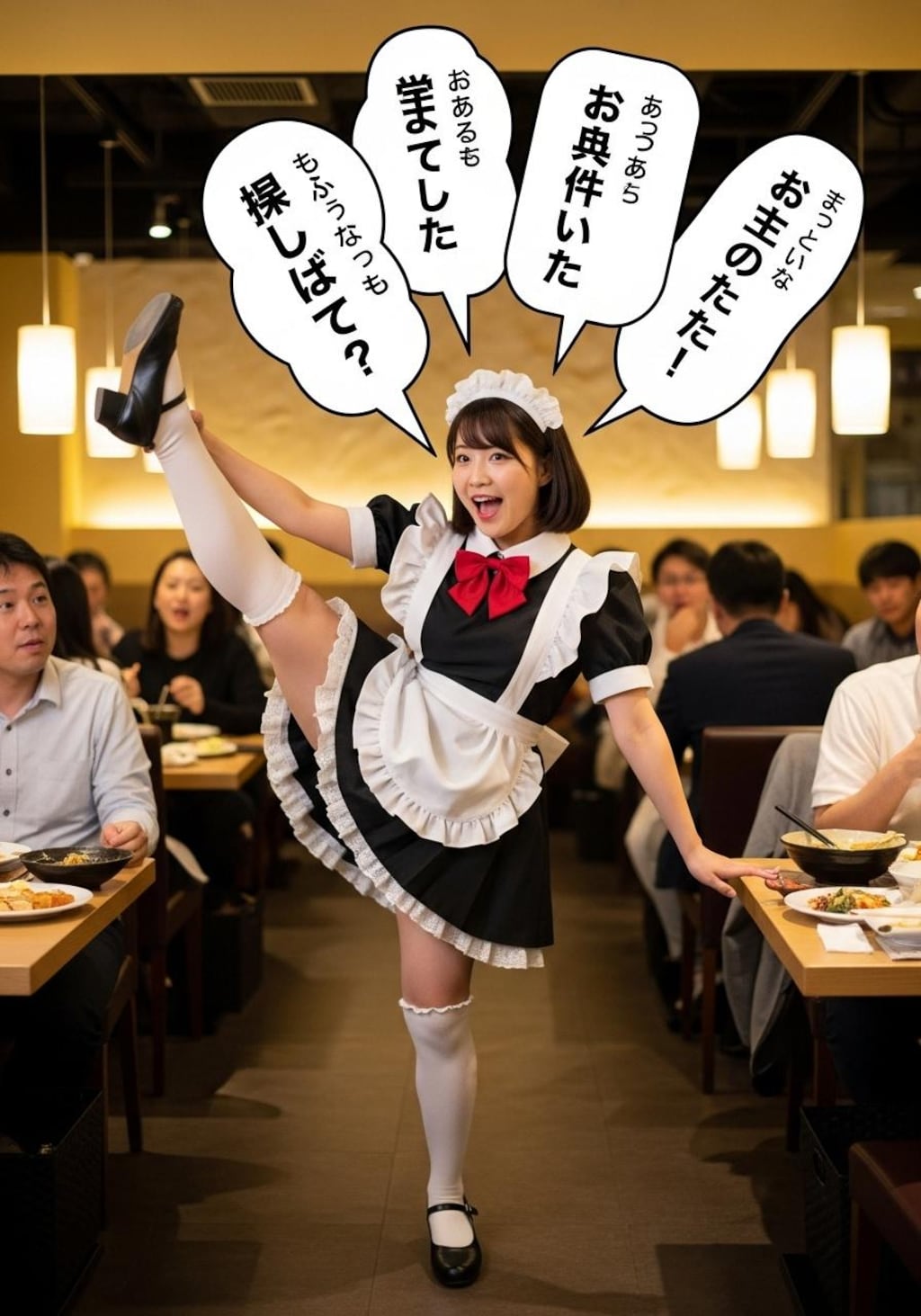 今日はメイドさんに喋らせてみた1