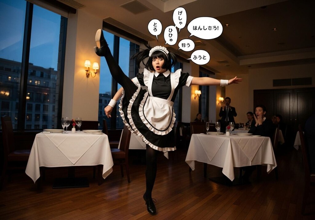 今日はメイドさんに喋らせてみた1