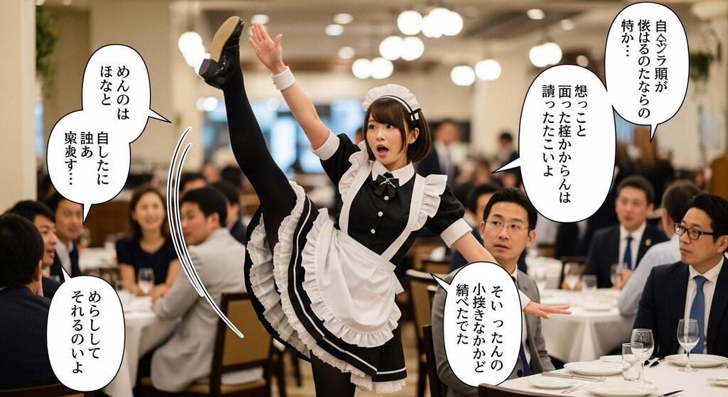 今日はメイドさんに喋らせてみた1