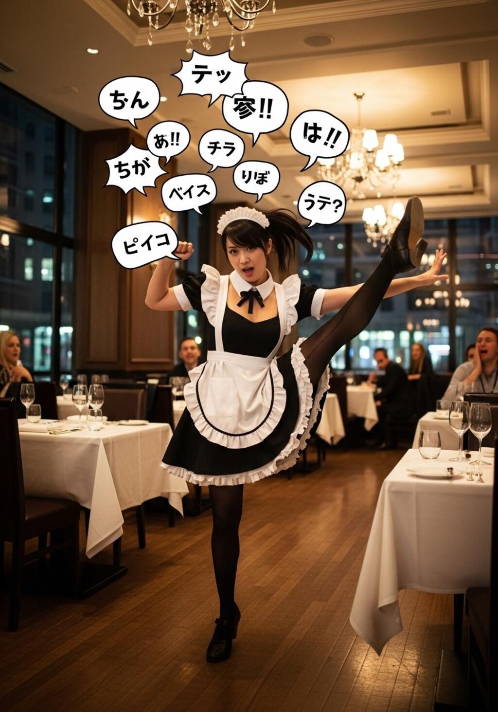 今日はメイドさんに喋らせてみた1