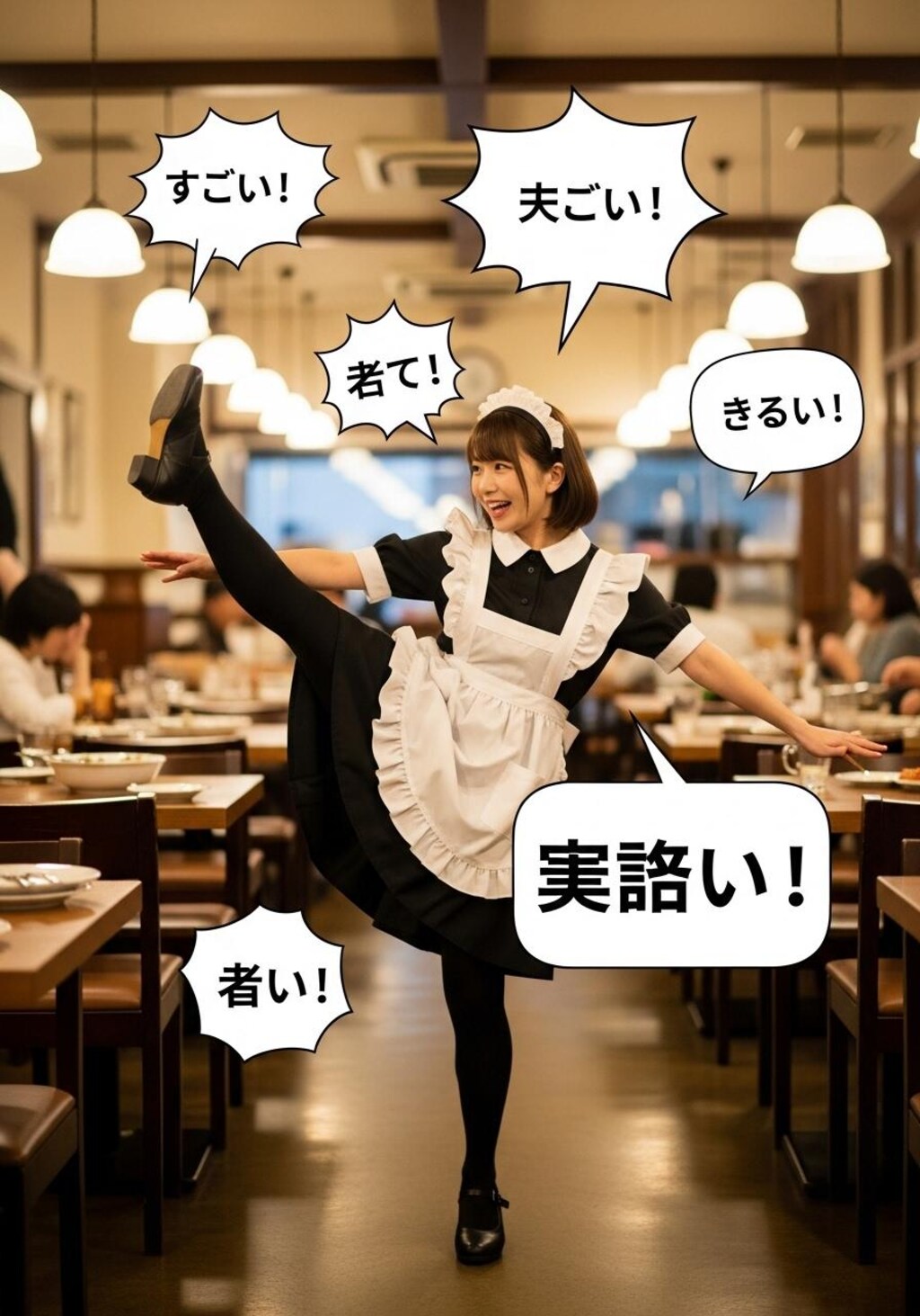 今日はメイドさんに喋らせてみた1