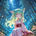 12枚）キノコと雨 4枚目